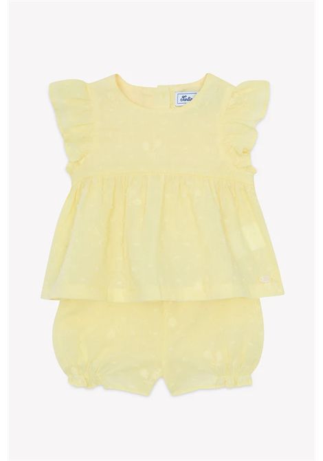 Completo ricamato giallo TARTINE ET CHOCOLAT | CC371117026E